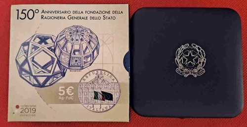 2019 italia moneta - moneta, 5