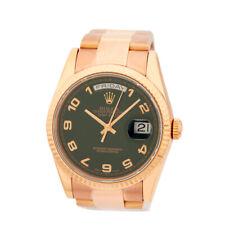 ROLEX 18K oro rosa 36 mm data