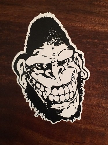 Adesivo biscotti gorilla - adesivo,