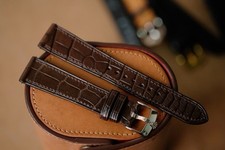 Cinturino Rolex marrone fatto