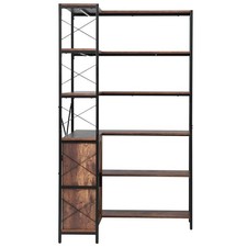 Libreria Angolare a 6 Ripiani