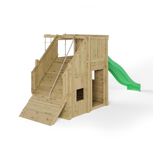 Parco giochi legno fungoo - parco,