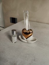 BOMBONIERE* CLARALUNA 2021 PROFUMATORE CUORE ARGETO-ORO-BEIG KIT  ESSENZA  21152