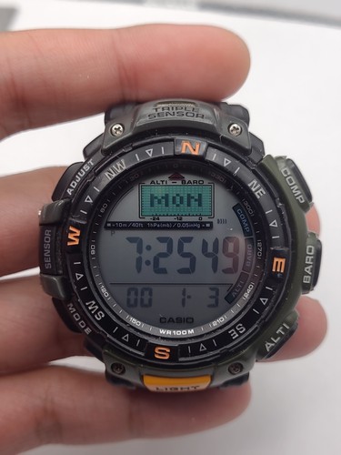 Casio pro trek prg - pro, quartz