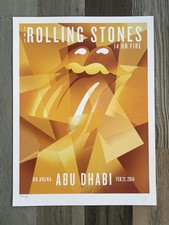 Litografia Rolling Stones Abu