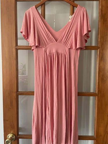 Lux maxi abito rosa - lux,