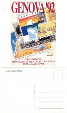 1992 cartolina speciale "