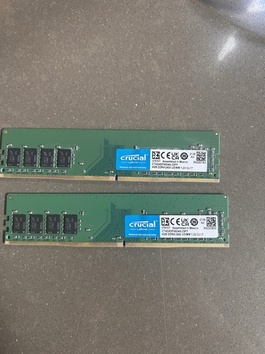 Crucial udimm - 8, gb)