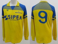 MONTEDINOVE ASCOLI MAGLIA SHIRT MAILLOT JERSEY CALCIO FOOTBALL ITALIA VINTAGE