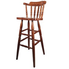 Sgabello Old America Noce