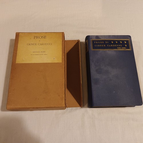 Prose giosue carducci - prose,
