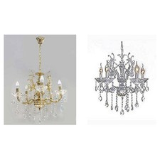 LAMPADARIO SOFFITTO 5 BRACCI A