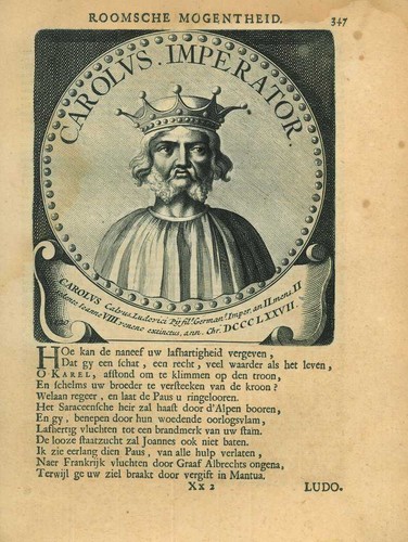 Ritratto carlo calvo - ritratto,