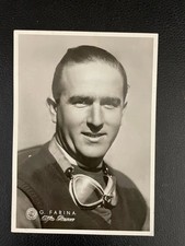 automobilismo Farina Alfa Romeo- Cm.10,5 X 15 - Non Viaggiata-Ottima Condizione