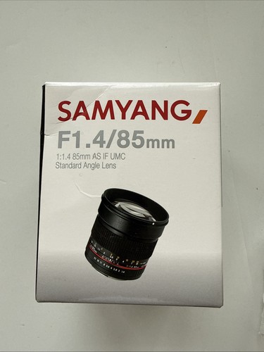 Samyang 85mm if umc - f1.4, as