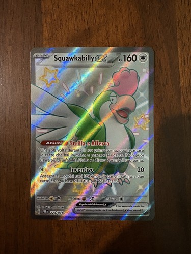 Carte pokémon squawkabilly - pokémon, ex