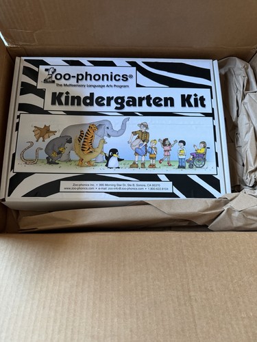 Zoo phonics kindergarten kit - kindergarten,