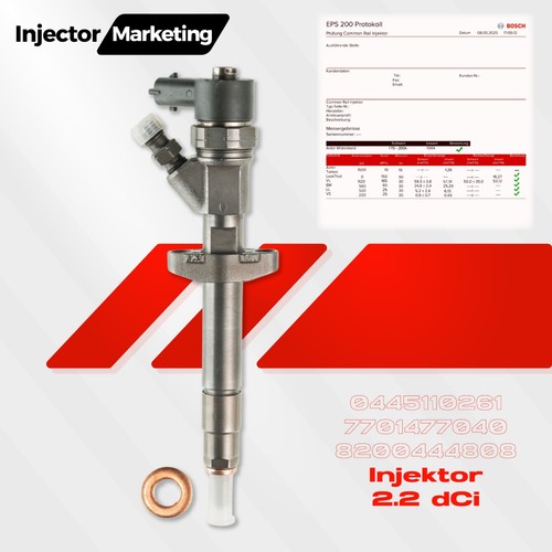 0445110261 iniettore - 0445110261,