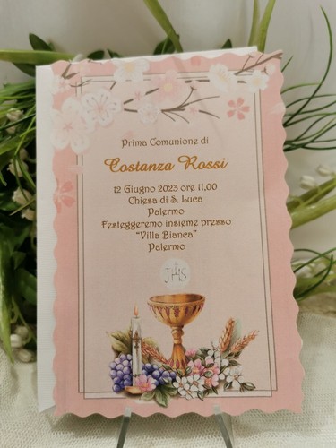 Invito prima comunione - invito,