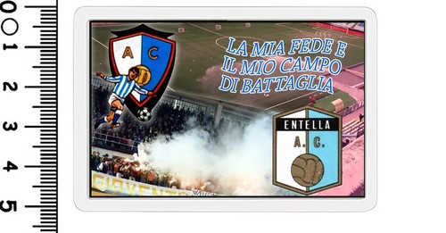 Foto magnete calcio figurina - calcio,