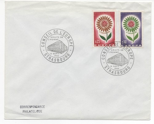 Francia 1964 fdc conseil - francia, di