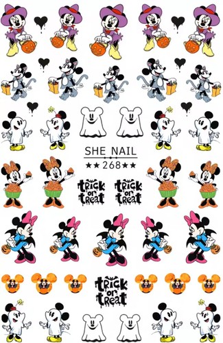 Adesivi nail art halloween - nail,