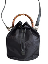 Borsa a tracolla Gucci bambù