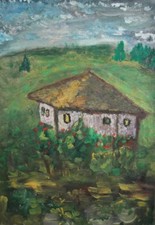 Dipinto a olio originale casa