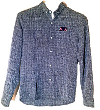 Camicia da per uomo a manica lunga slim fit taglia L 46 grigia elasticizzata 50