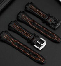 Cinturino orologio pelle per Seiko Sportura 27mm 15mm SNA595P2 SNL017P1 SNL029P2