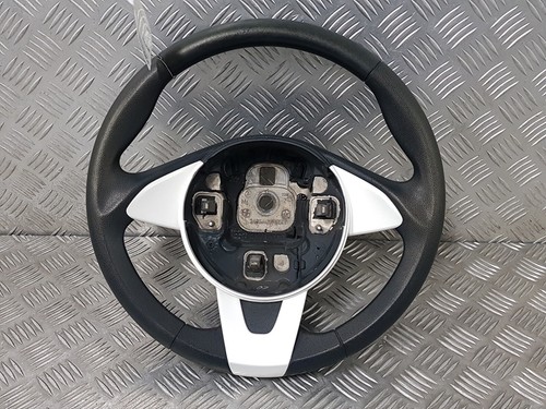 Volante plastica nero bianco - plastica, nero/bianco