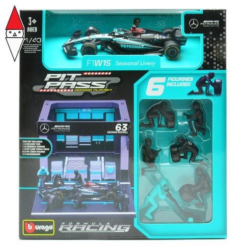 Burago mercedes gp f1 - 1/43,