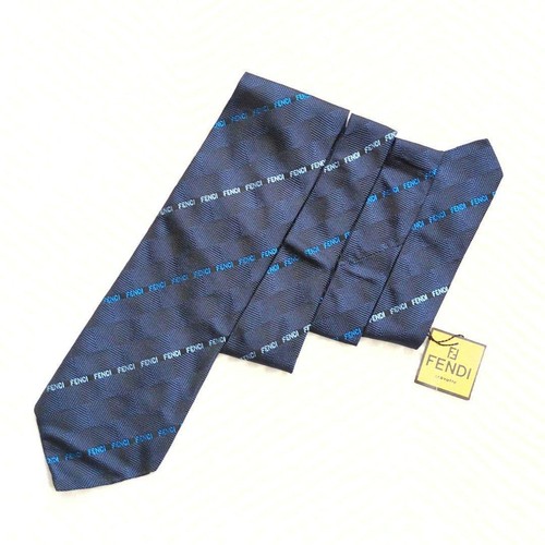 Cravatta righe con logo - cravatta,
