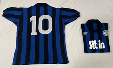 Maglia Atalanta N 10 Roberto Donadoni Acrilico Calcio Vintage 1985/86 Lanetta