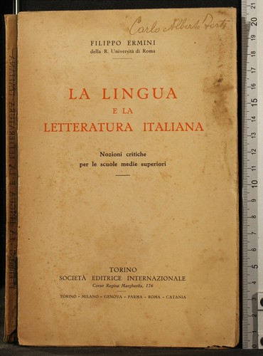 Lingia la letteratura - la,