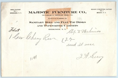 Ephemera billhead ricevuta - billhead,
