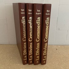 LA DIVINA COMMEDIA di Dante Alighieri in 4 volumi Dore' Camerini Illustrata