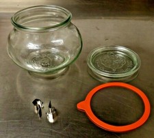 Weck 4 Vasetti Decò 1 litro