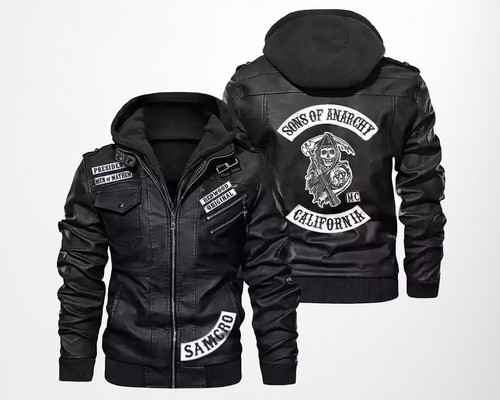 Giacca pelle uomo sons - da,