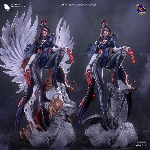 Bayonetta modello stampato - , in