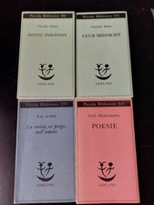 Lotto libri poesie adelphi - poesie,