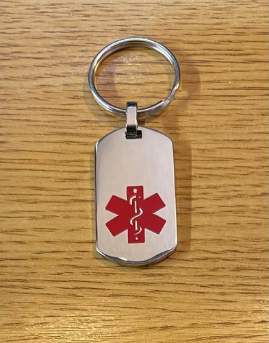 Portachiavi avviso medico - portachiavi,