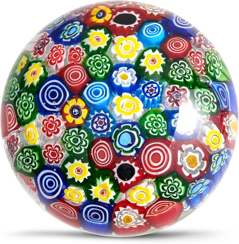 Figurina fiore vetro - di,