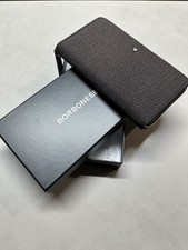 Portafoglio Zip Around Borbone se donna Nuovo Mai Usato