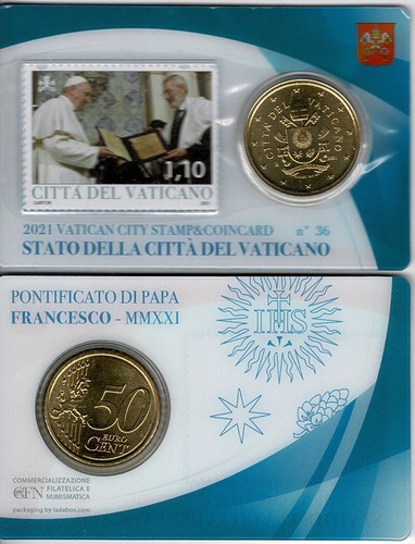 2021 vaticano stamp coin - 2021,