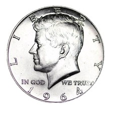 1964-D Kennedy Silver Half