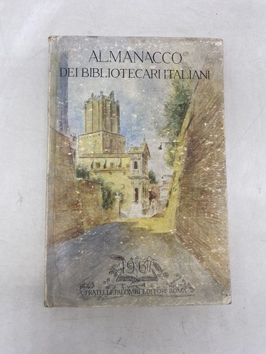 Almanacco dei bibliotecari - almanacco,