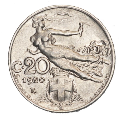 Italia centesimi 1920 - italia,