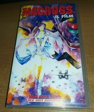 VHS MANGA MOVIE,MACROSS IL FILM RICORDI L'AMORE,ANIME INEDITO DVD robotech,robot