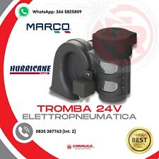 Tromba compatta con compressore 24v HURRICANE Camion Made In Italy Potente